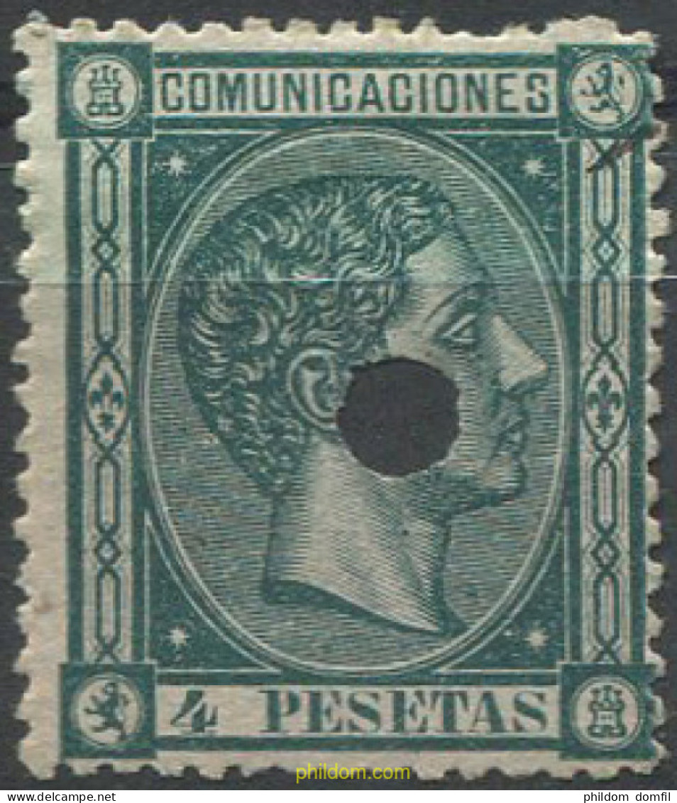 707280 USED ESPAÑA 1875 ALFONSO XII - Unused Stamps