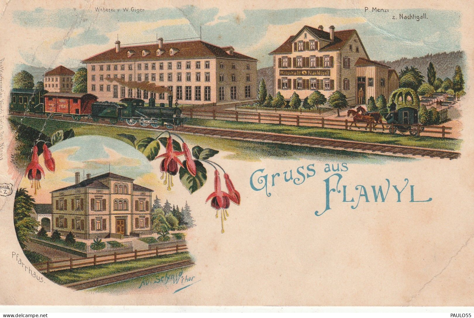 GRUSS AUS  FLAWIL - Flawil