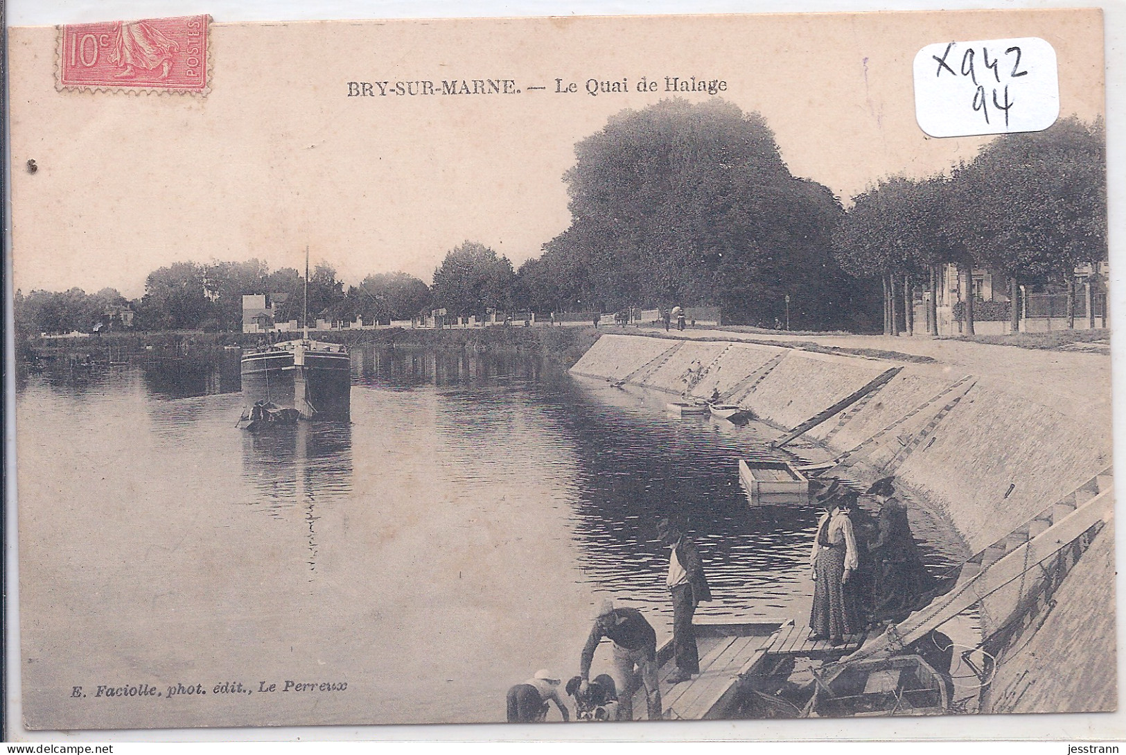 BRY-SUR-MARNE- LE QUAI DE HALAGE - Bry Sur Marne