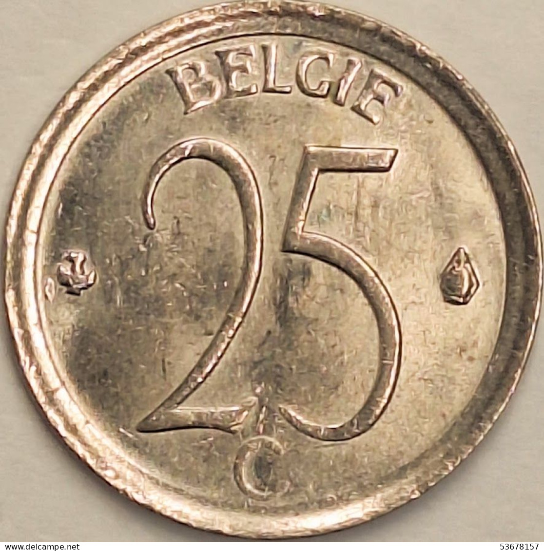 Belgium - 25 Centimes 1964, KM# 154.1 (#3082) - 25 Cent
