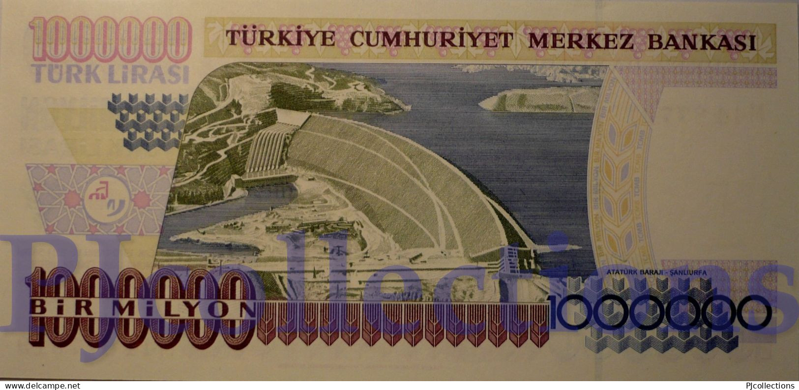 TURKEY 1.000.000 LIRA 1995 PICK 209 UNC - Turquia