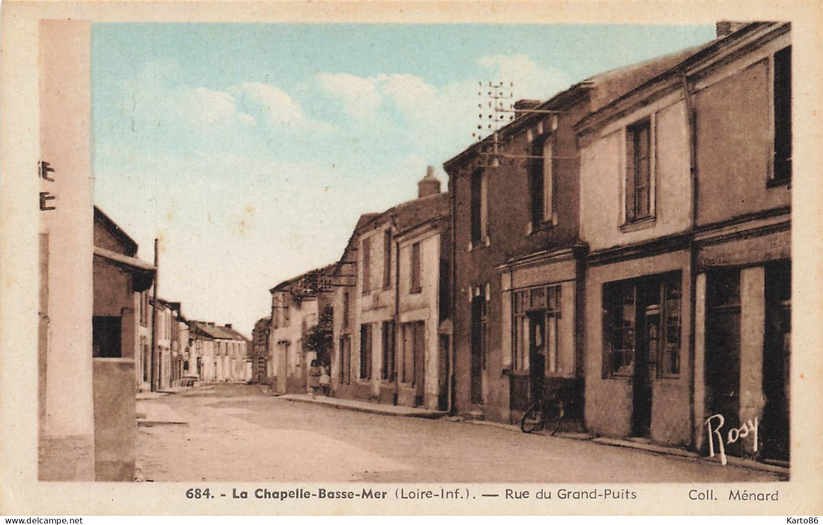 La Chapelle Basse Mer * Rue Du Grand Puits * Commerces Magasins - La Chapelle Basse-Mer