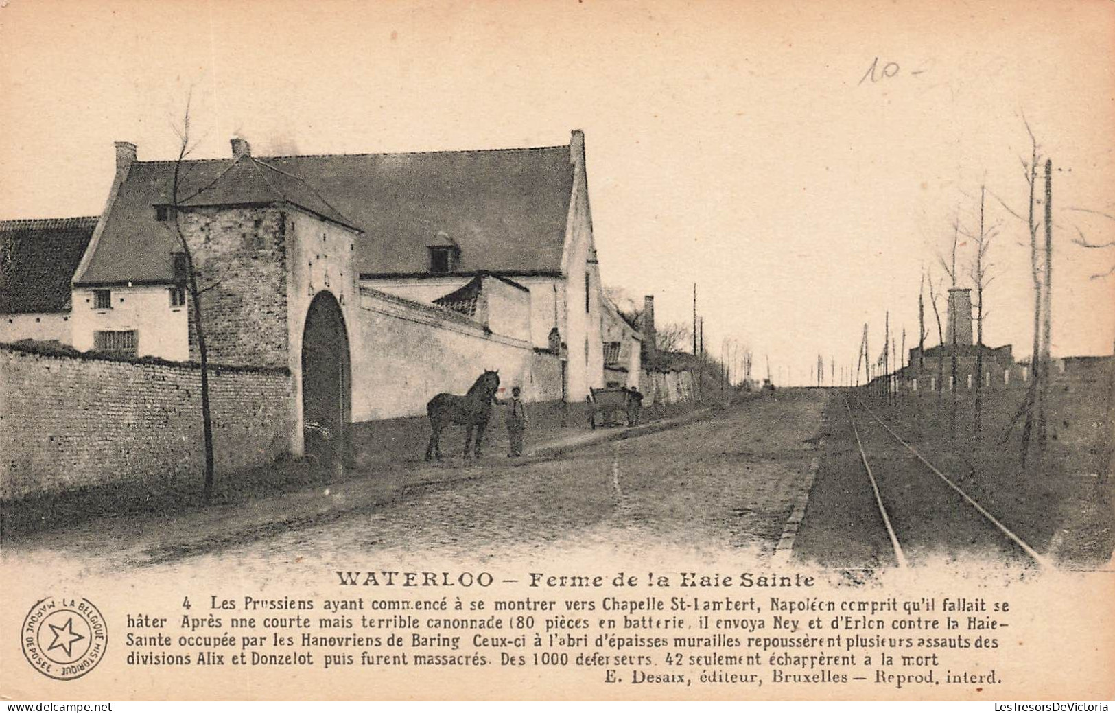 BELGIQUE - Waterloo - Ferme De La Haie Sainte - Carte Postale Ancienne - Waterloo