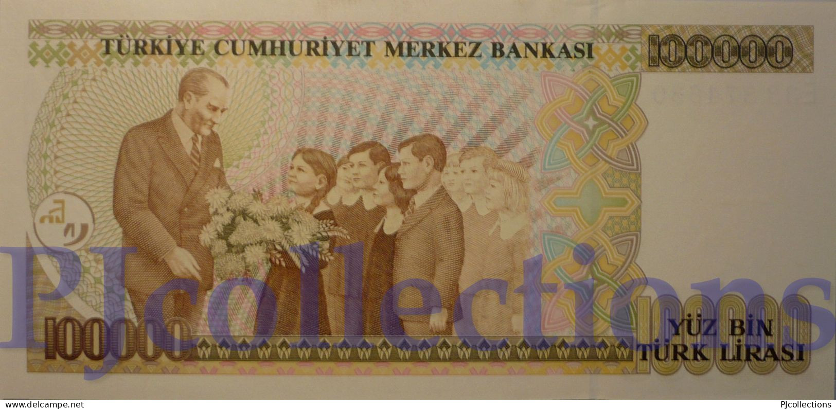 TURKEY 100.000 LIRA 1991 PICK 205b UNC - Turquie