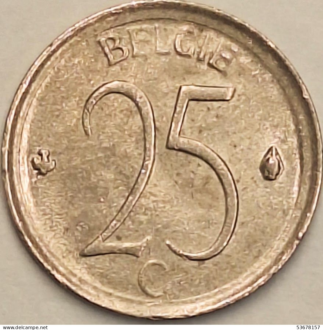 Belgium - 25 Centimes 1965, KM# 154.1 (#3083) - 25 Cent