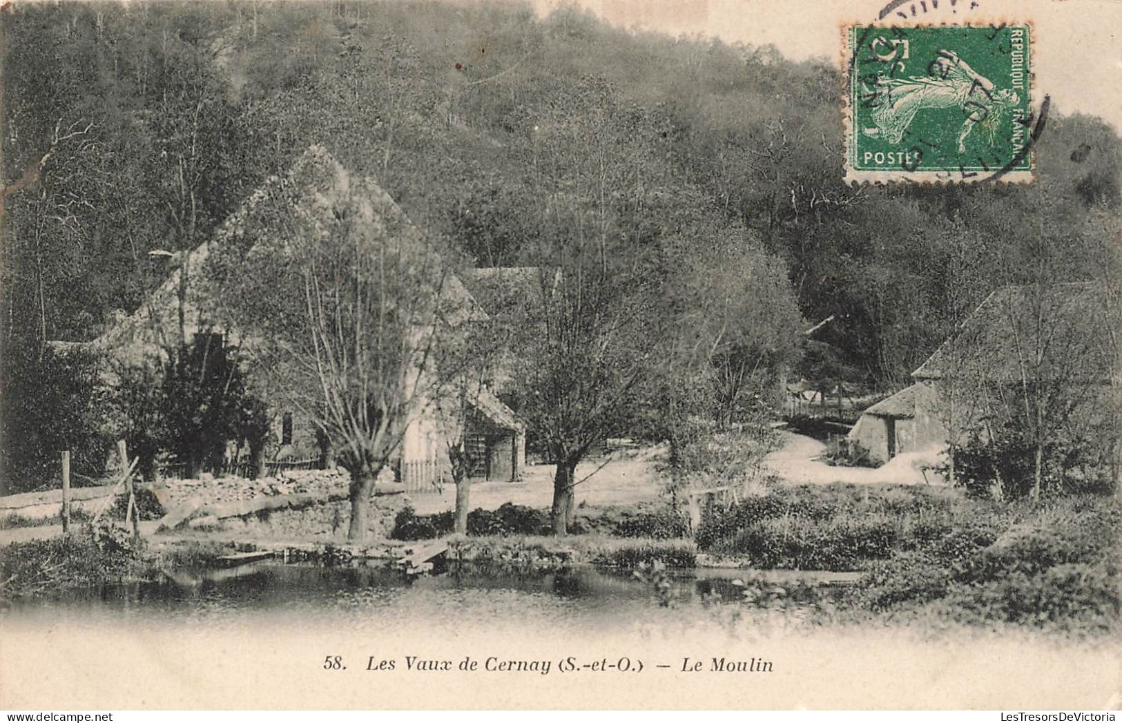 FRANCE - Cernay - Les Vaux De Cernay - Le Moulin - Carte Postale Ancienne - Cernay