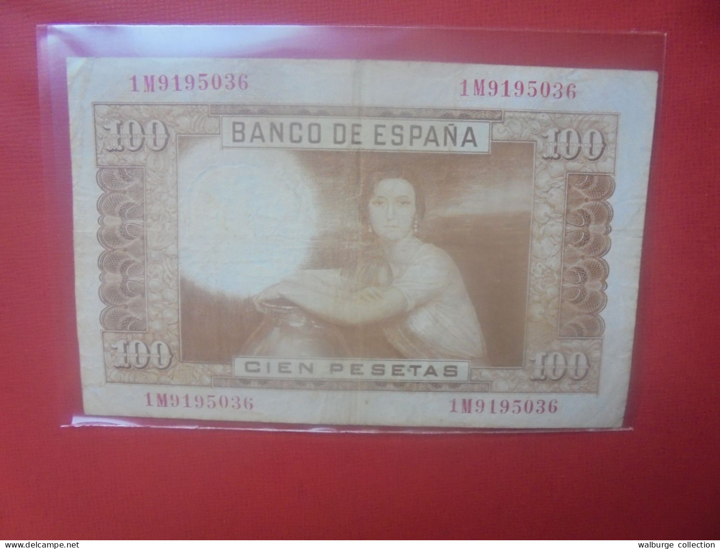 ESPAGNE 100 PESETAS 1953 Circuler (B.32) - 100 Pesetas