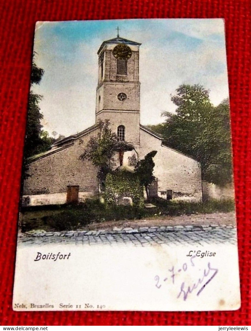 BOITSFORT  -   L' Eglise   - 1905 - Watermael-Boitsfort - Watermaal-Bosvoorde