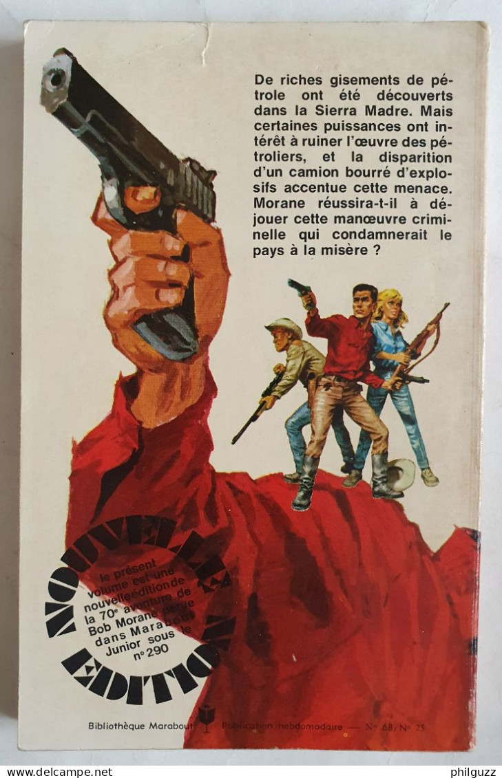 Livre Pocket Marabout 1003 Bob Morane Le Camion Infernal 1968 Joubert Forton - Avventura