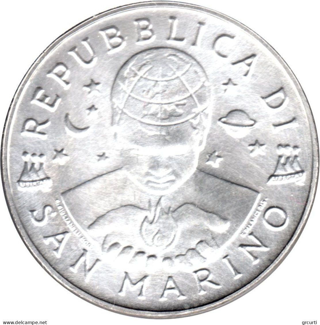 San Marino - 5.000 Lire 1998 - Medicina - KM# 385 - San Marino