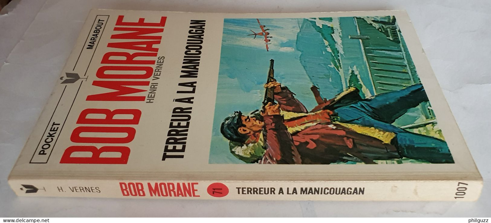 Livre Pocket Marabout  1016 Bob Morane Les Yeux De L'ombre Jaune 1969 Lievens Forton - Abenteuer