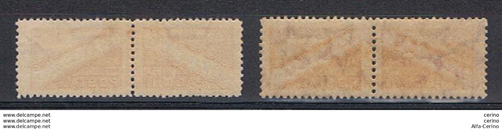 SAN  MARINO:  1946  PACCHI  POSTALI  -  S. CPL. 2  VAL. T.L./N. -  SASS. 31/32 - Parcel Post Stamps