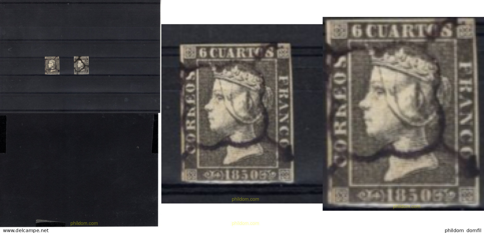 720856 MNH ESPAÑA 1850 ISABEL II - Unused Stamps