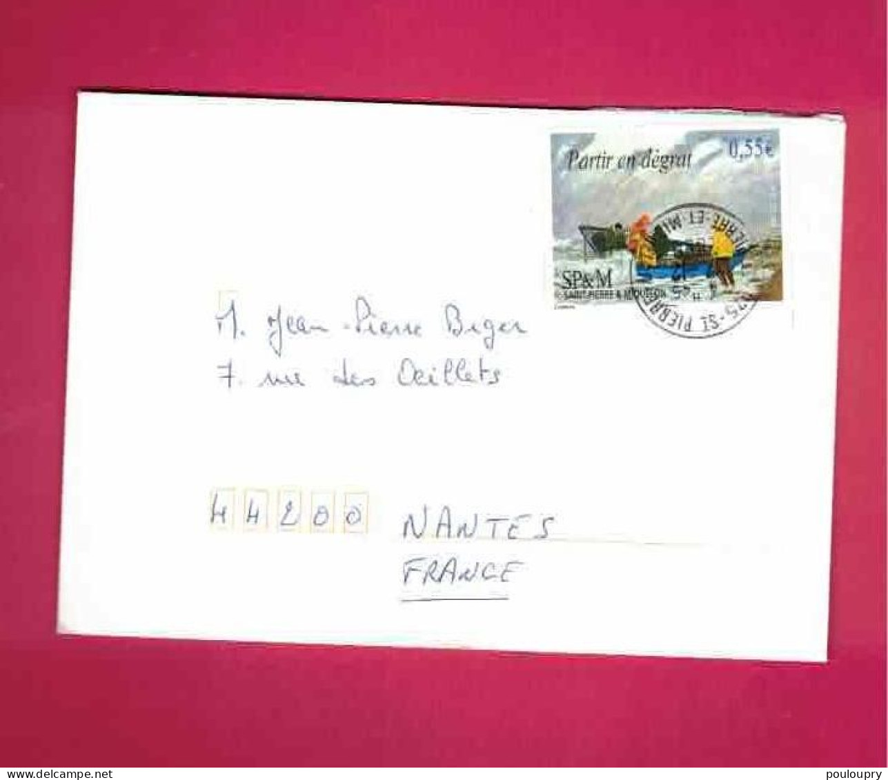 Lettre De 2008 Pour La France - YT N° 926 - Storia Postale