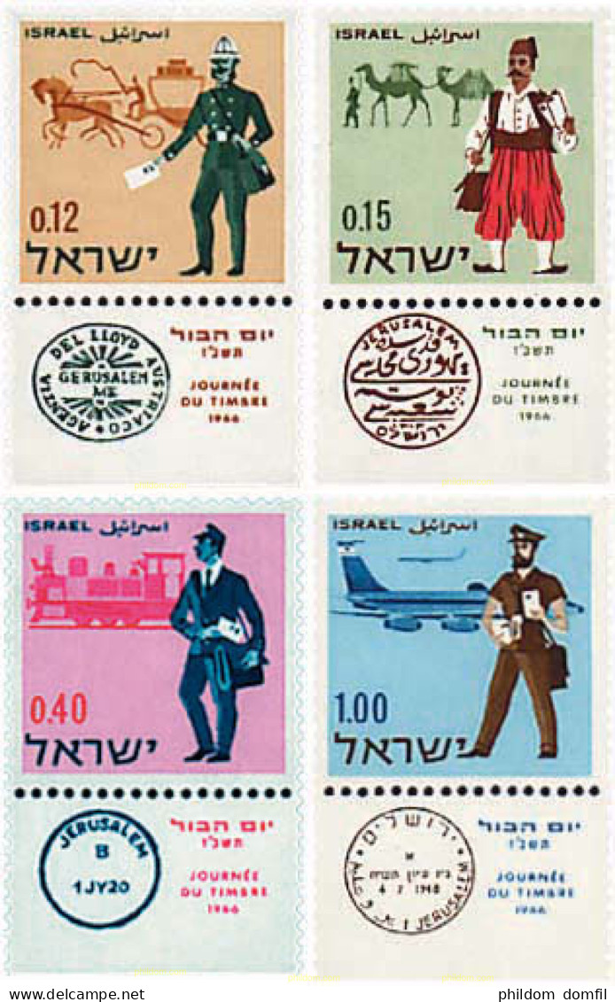 327774 MNH ISRAEL 1966 DIA DEL SELLO - Neufs (sans Tabs)