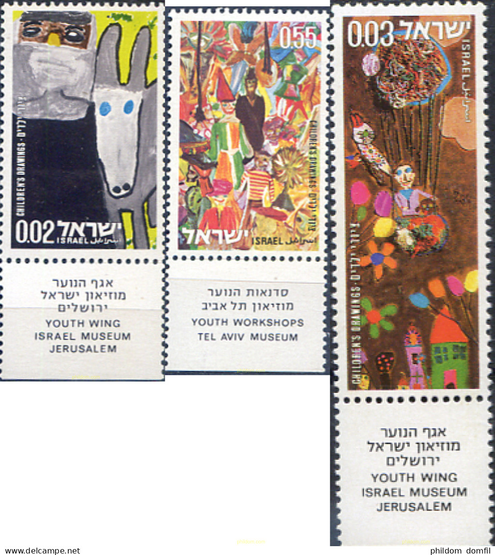 327856 MNH ISRAEL 1973 DIBUJOS INFANTILES - Nuevos (sin Tab)