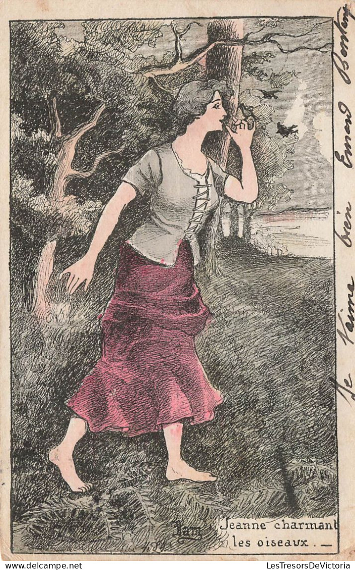 ILLUSTRATION - Jeanne Charmant - Les Oiseaux - Carte Postale Ancienne - Autres & Non Classés