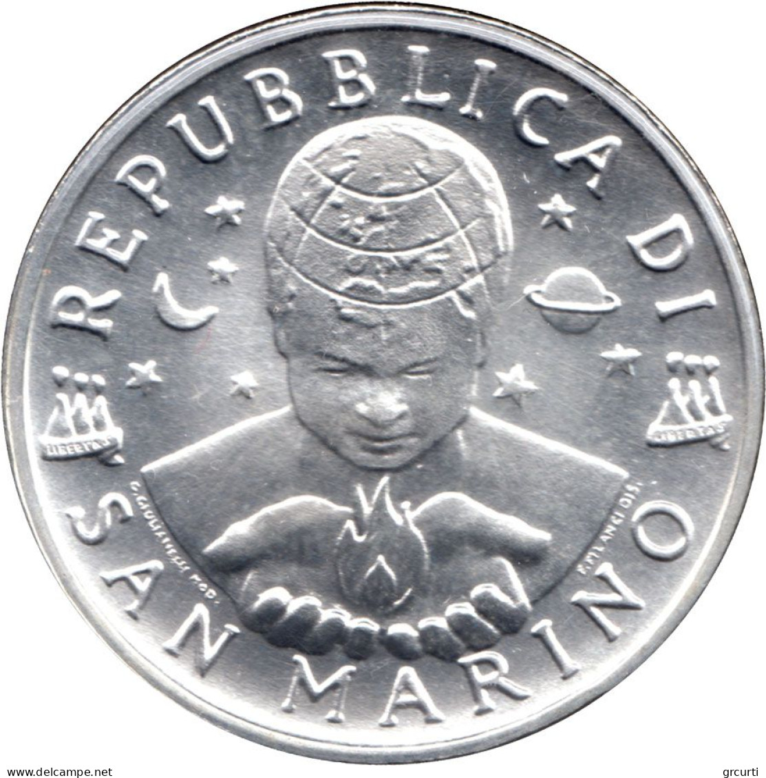 San Marino - 1.000 Lire 1997 - Universo - KM# 369 - Saint-Marin