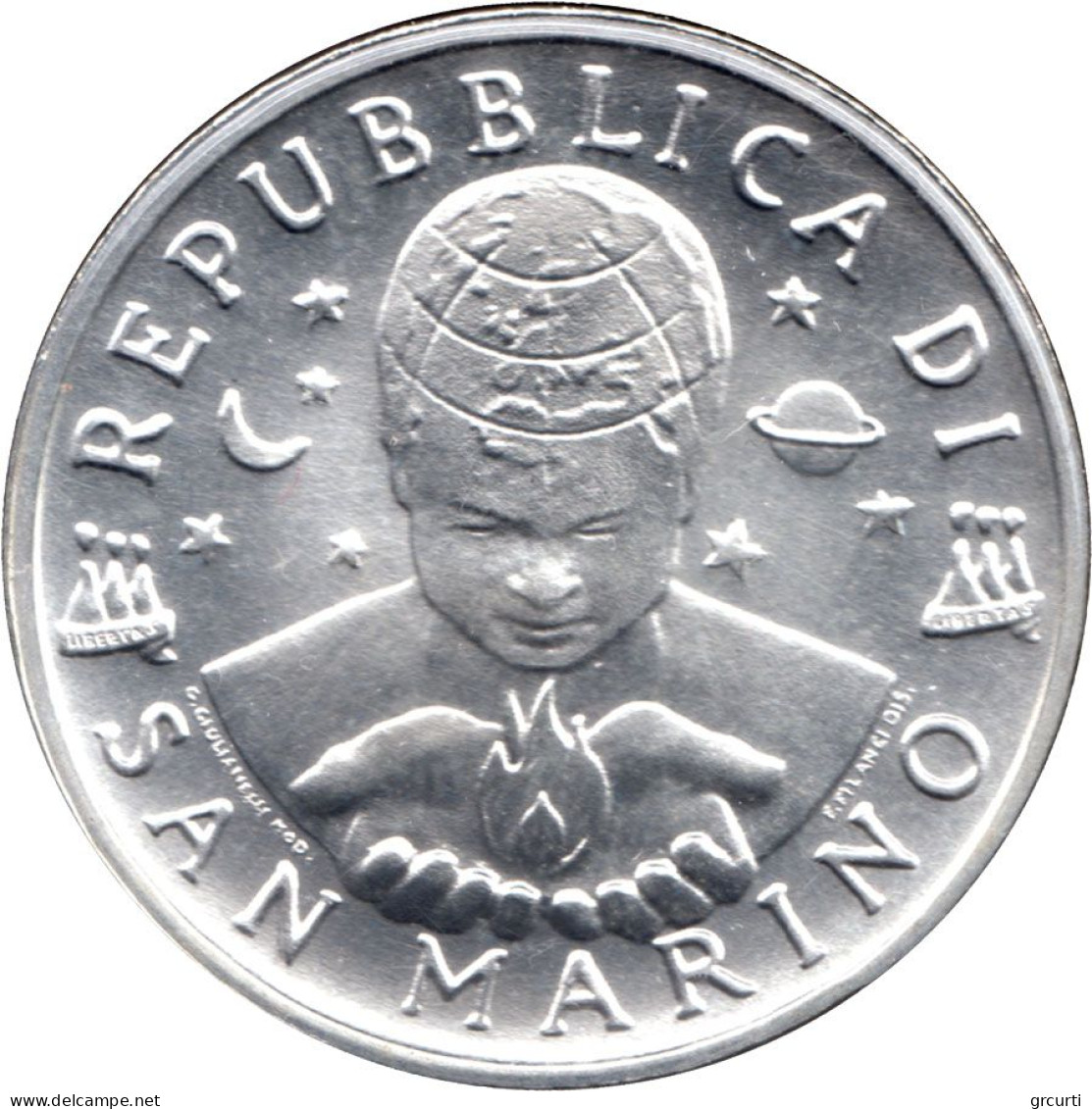 San Marino - 1.000 Lire 1997 - Universo - KM# 369 - San Marino