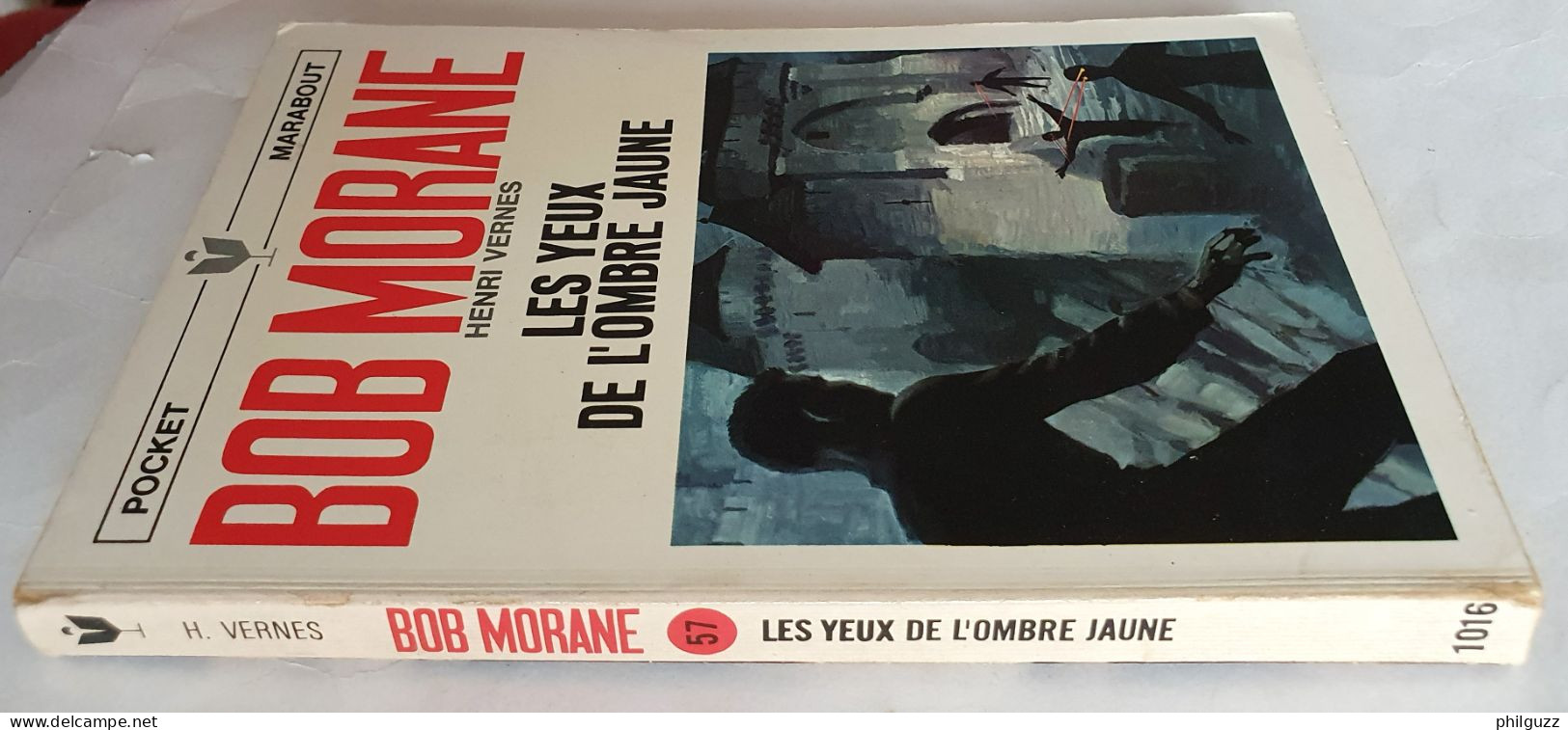 Livre Pocket Marabout 1016 Bob Morane Les Yeux De L'ombre Jaune 1969 Joubert - Adventure