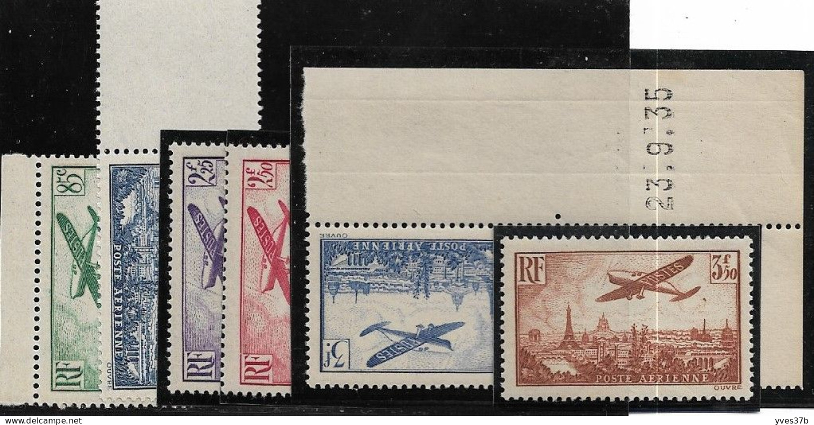 FRANCE PA N°8/13 Série Neuf** - 6 Val. - SUP - - 1927-1959 Ungebraucht