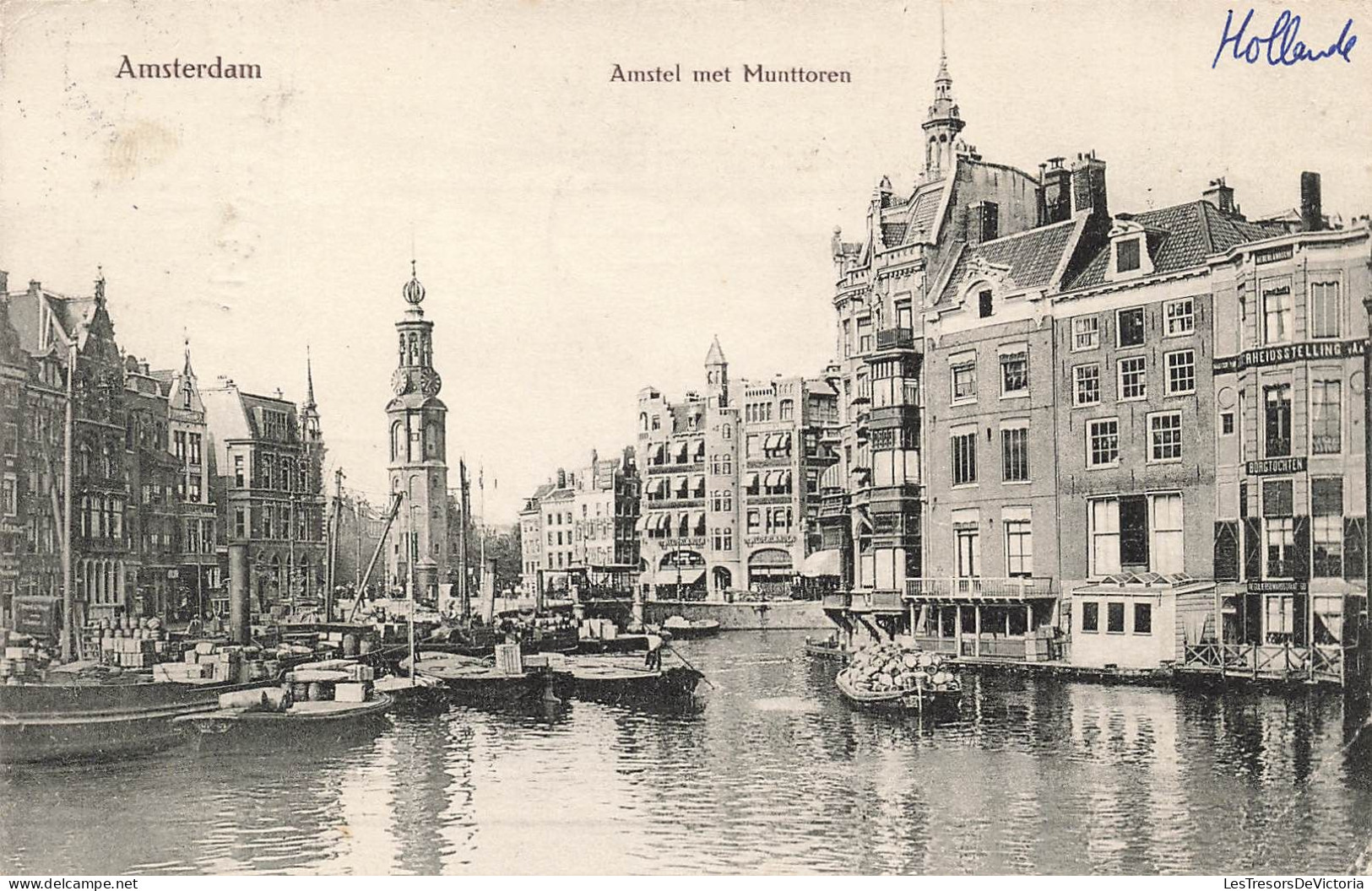 PAYS-BAS - Amsterdam - Amstel Met Munttoren - Carte Postale Ancienne - Amsterdam