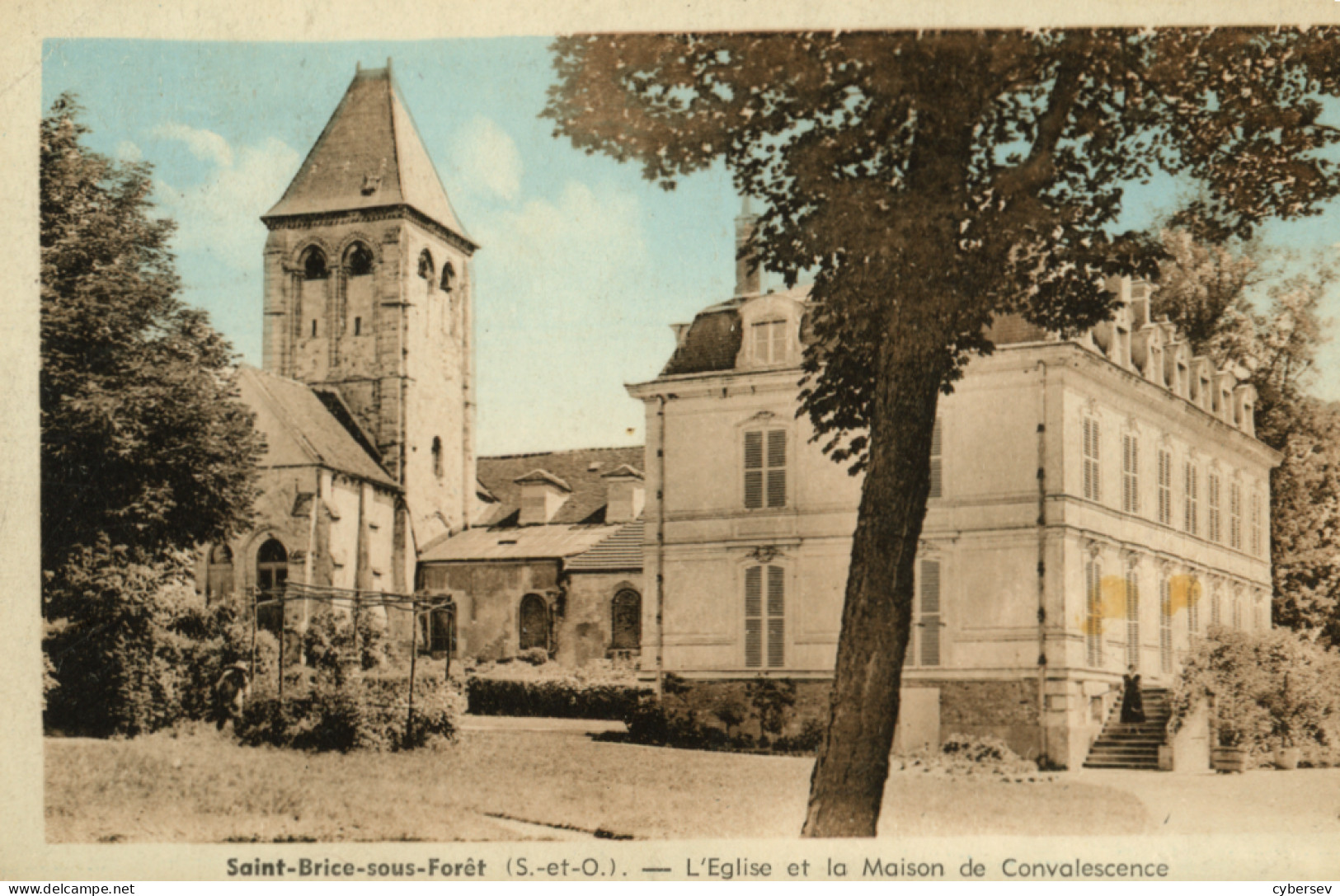 SAINT-BRICE-sous-FORET - L'Eglise Et La Maison De Convalescence - Saint-Brice-sous-Forêt