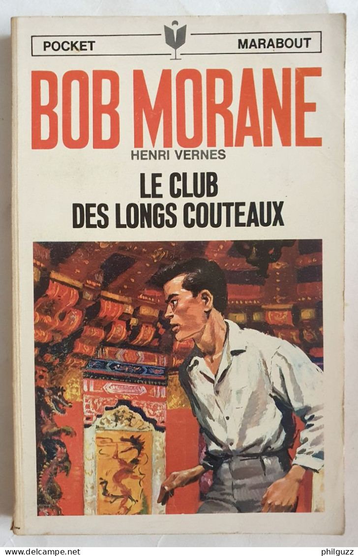 Livre Pocket Marabout 1040 Bob Morane Le Club Des Longs Couteaux 1970 Joubert Forton - Abenteuer