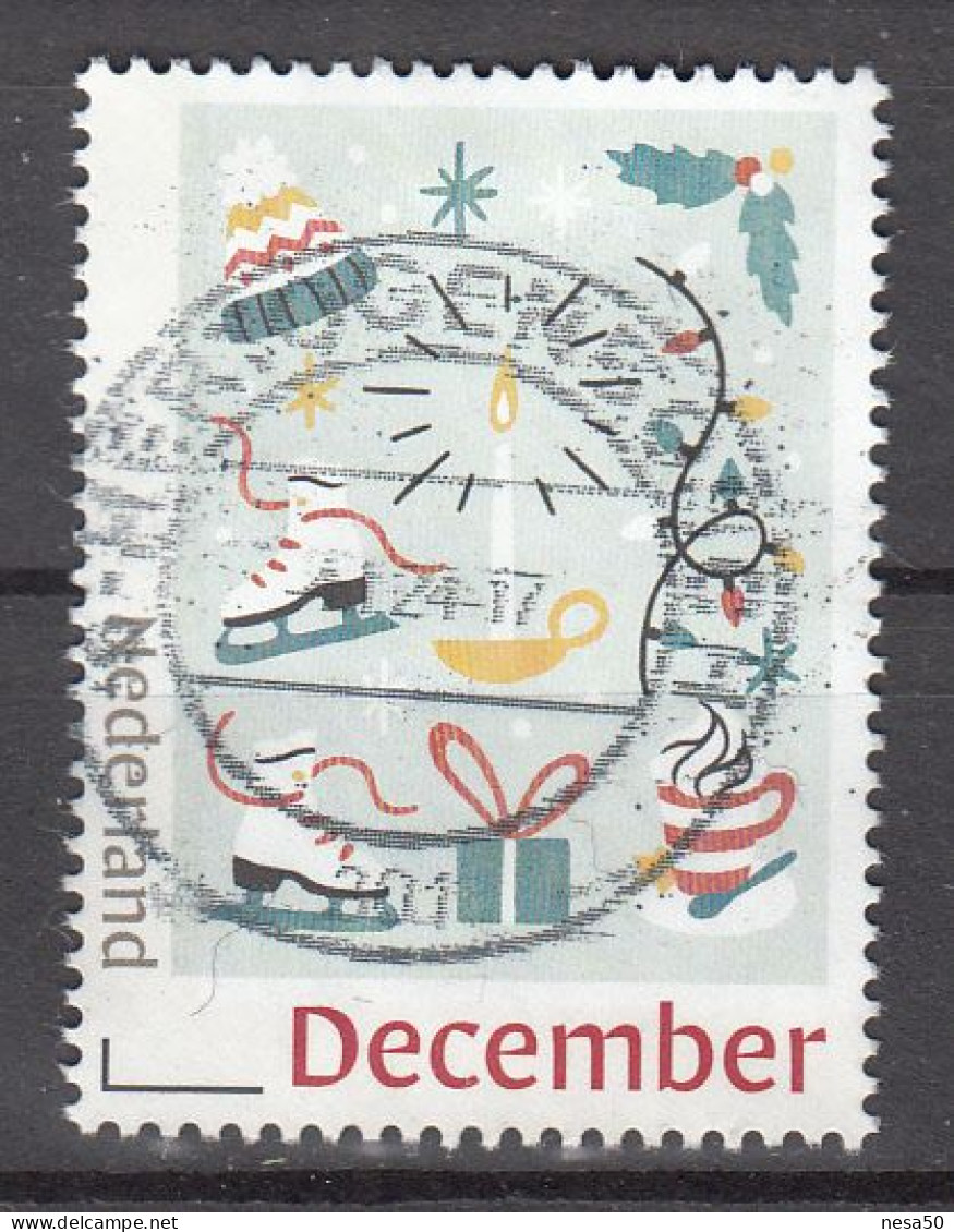 Nederland 2018 Nvph Nr 3697,  Mi Nr 3772, Decemberzegel , De Sfeer Van December - Gebruikt