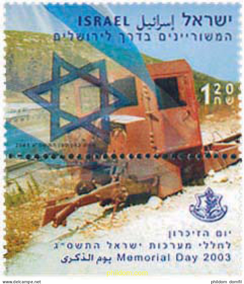 126736 MNH ISRAEL 2003 DIA DEL RECUERDO - Unused Stamps (without Tabs)