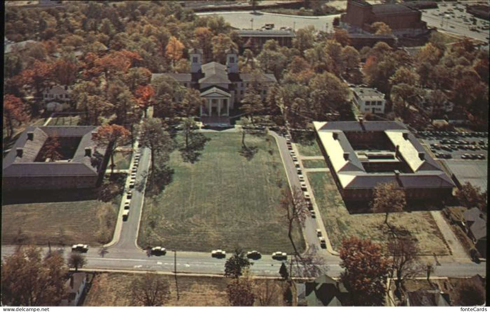 11491483 Spartanburg Wofford College Aerial View - Andere & Zonder Classificatie