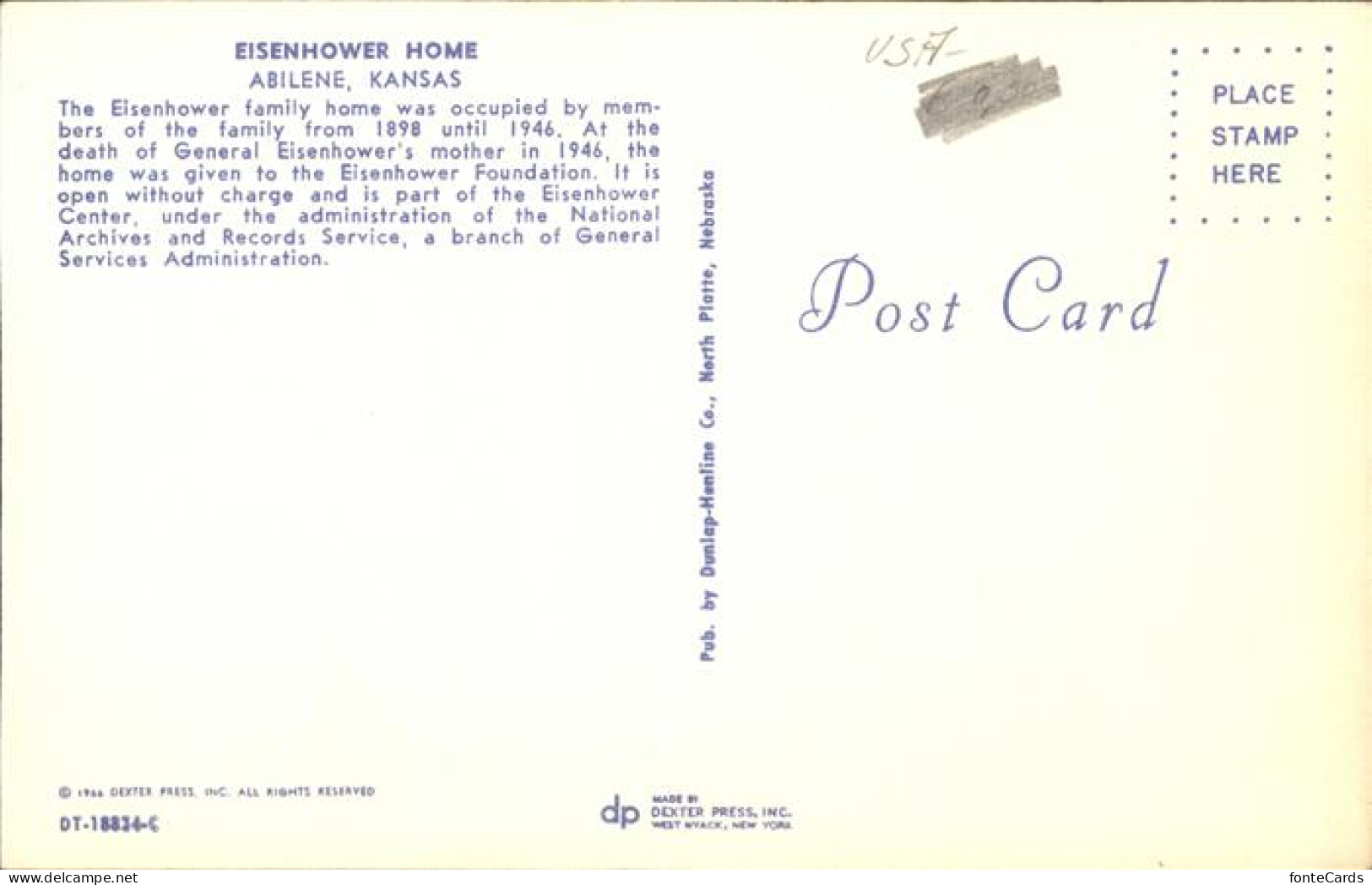 11491478 Abilene_Kansas Eisenhower Home - Other & Unclassified