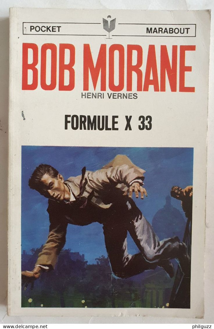 Livre Pocket Marabout 1050 Bob Morane Formule X 33 1970 Joubert - Aventure