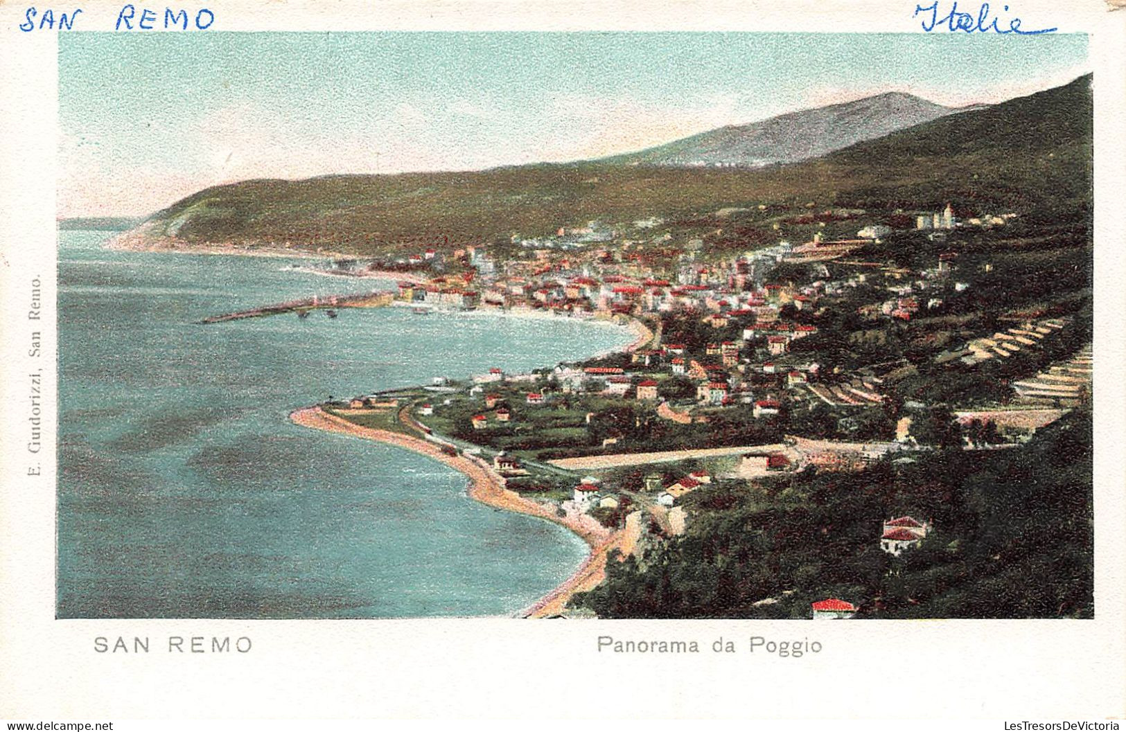 ITALIE - San Remo - Panorama Da Poggio - Carte Postale Ancienne - San Remo