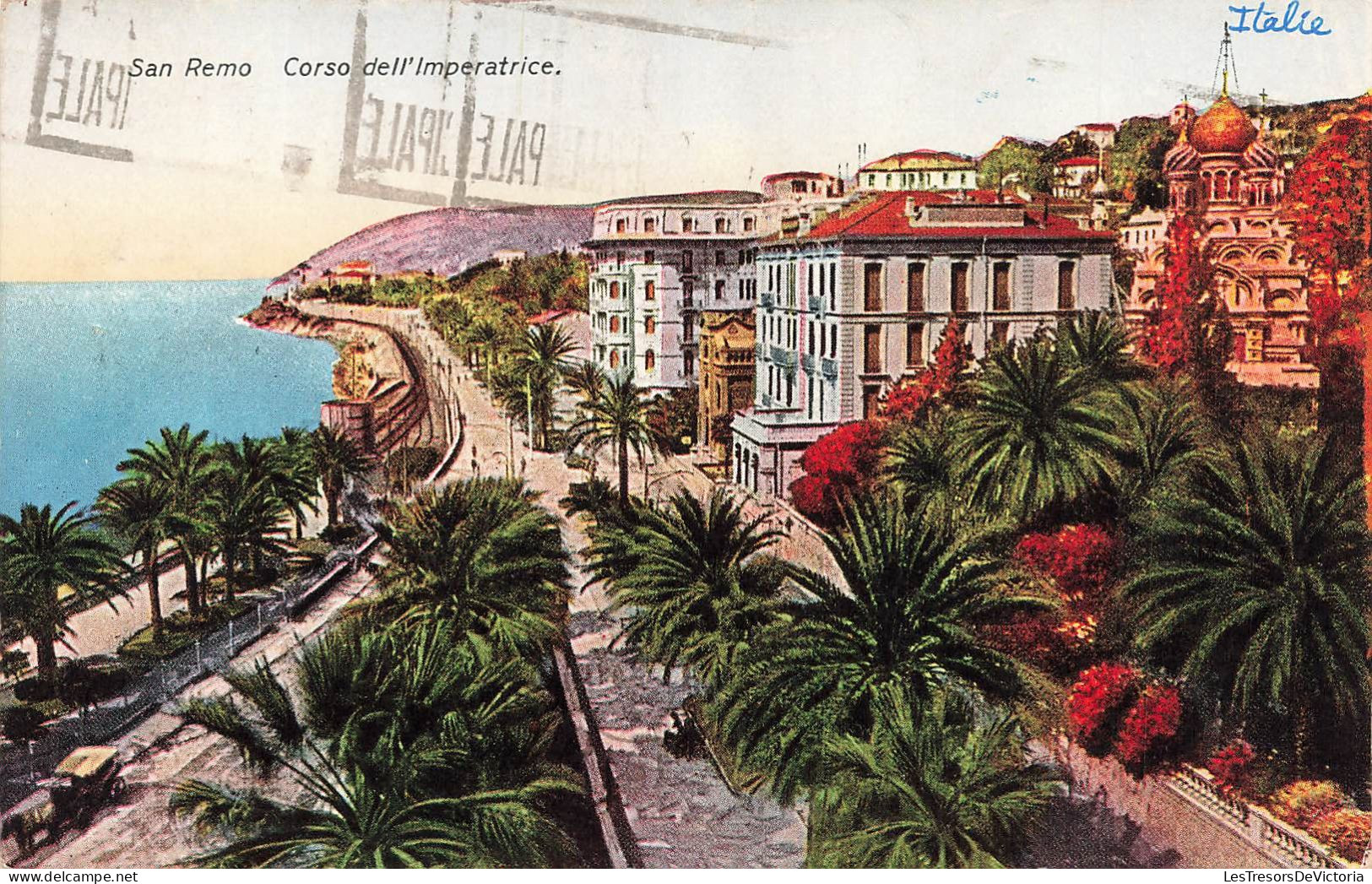 ITALIE - San Remo - Corso Dell'Imperatrice - Carte Postale Ancienne - San Remo