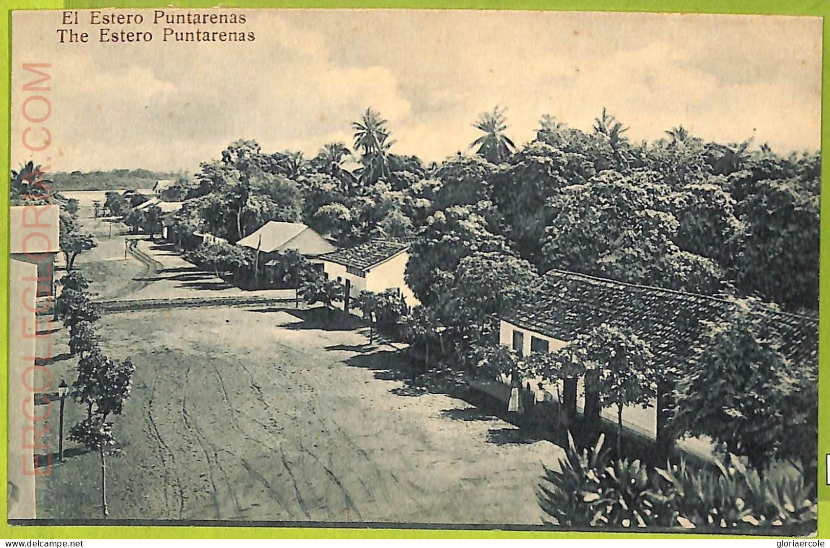 12709 - COSTA RICA - Vintage Postcard  - The Estero Puntarenas - Costa Rica