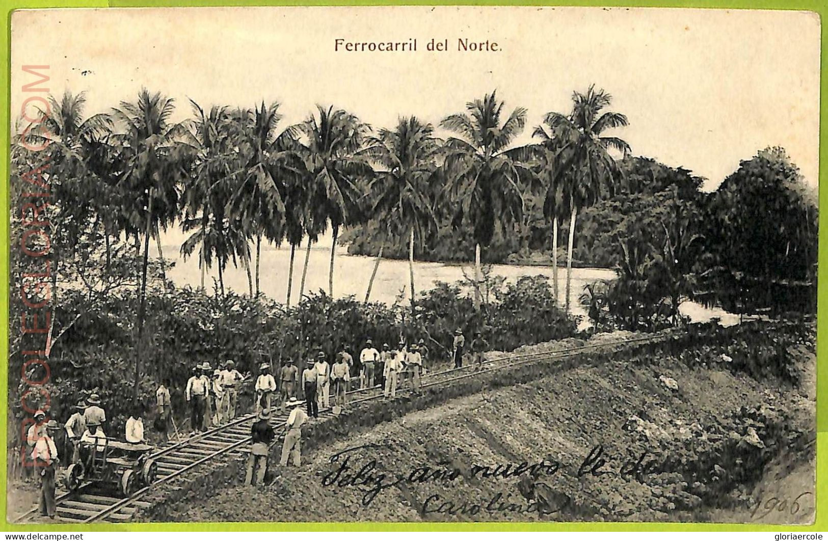 12713 - COSTA RICA - Vintage Postcard  - Ferrocarril Del Norte - Costa Rica