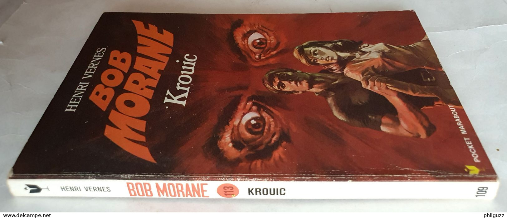 Livre Pocket Marabout 109 Bob Morane Krouic 1972 Joubert - Avventura