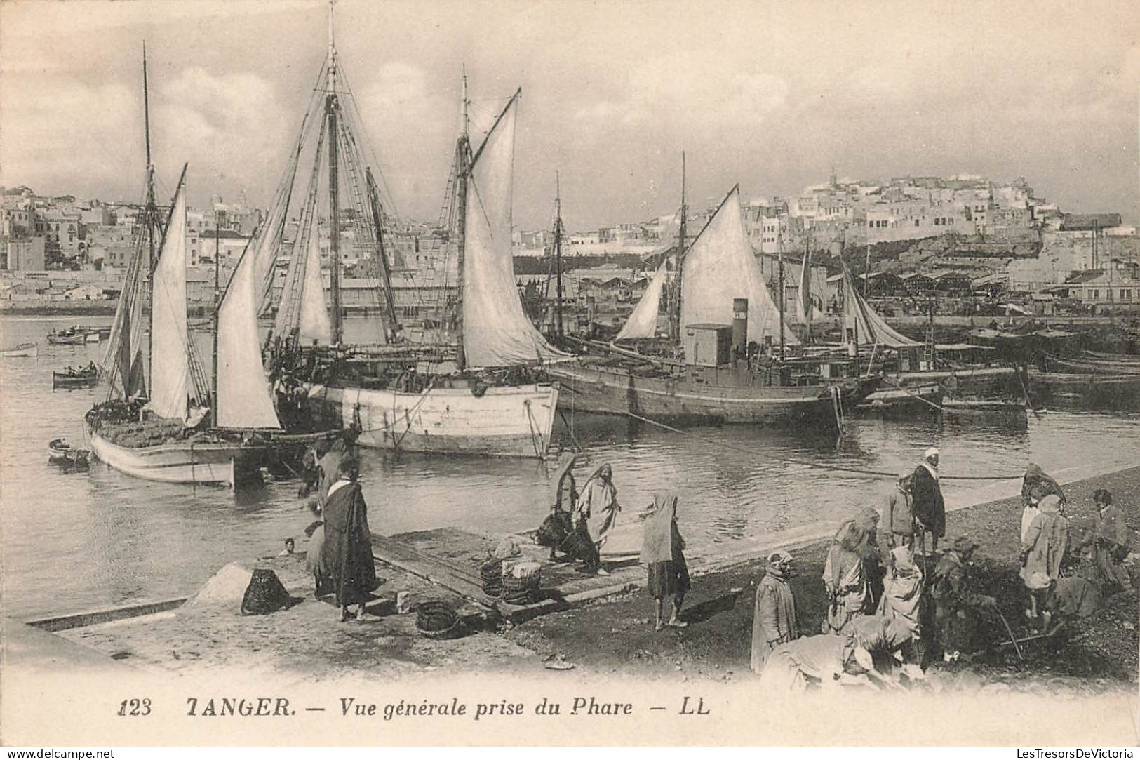 MAROC - Tanger - Vue Générale Prise Du Phare - Carte Postale Ancienne - Tanger