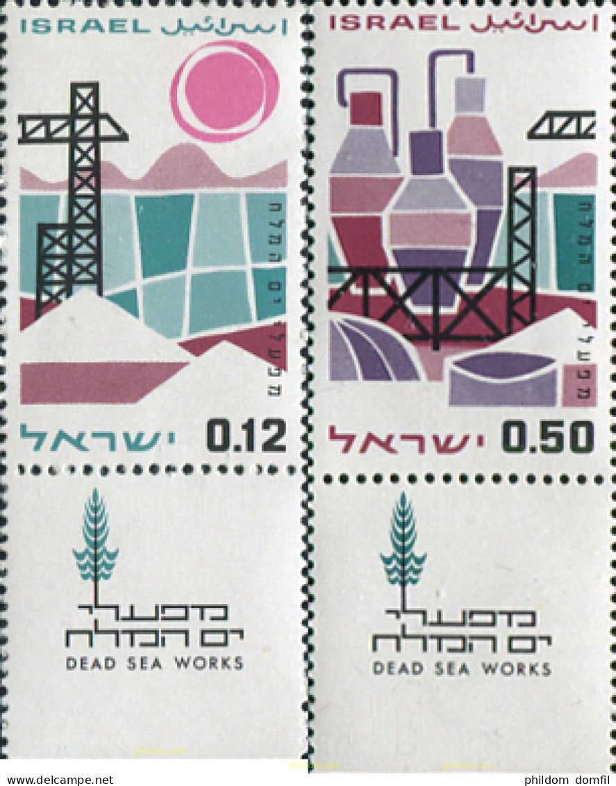 327764 MNH ISRAEL 1965 TRABAJOS EN EL MAR MUERTO - Neufs (sans Tabs)