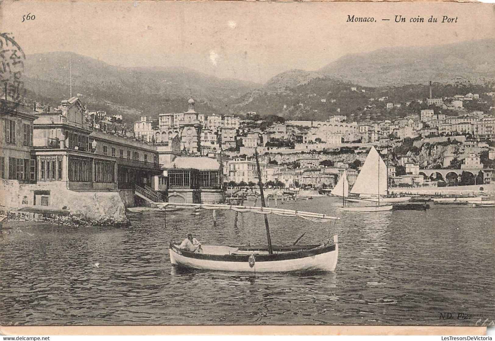 MONACO - Un Coin Du Port - Carte Postale Ancienne - Autres & Non Classés