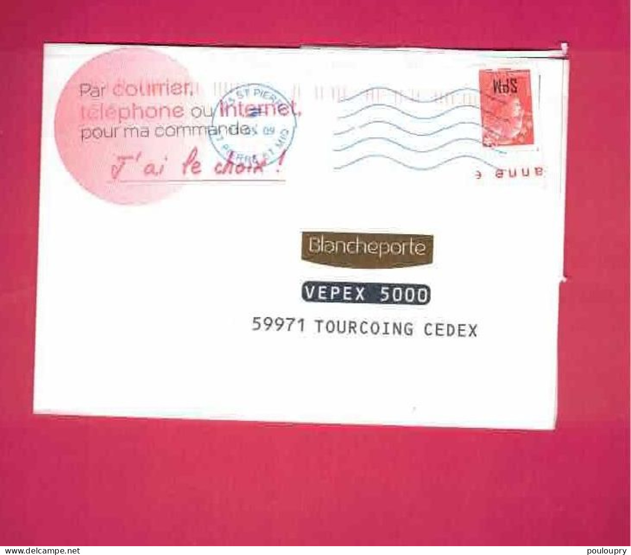 Lettre De 2009 Pour La France - YT N° 936 En BDF - Marianne De Beaujard - Lettres & Documents