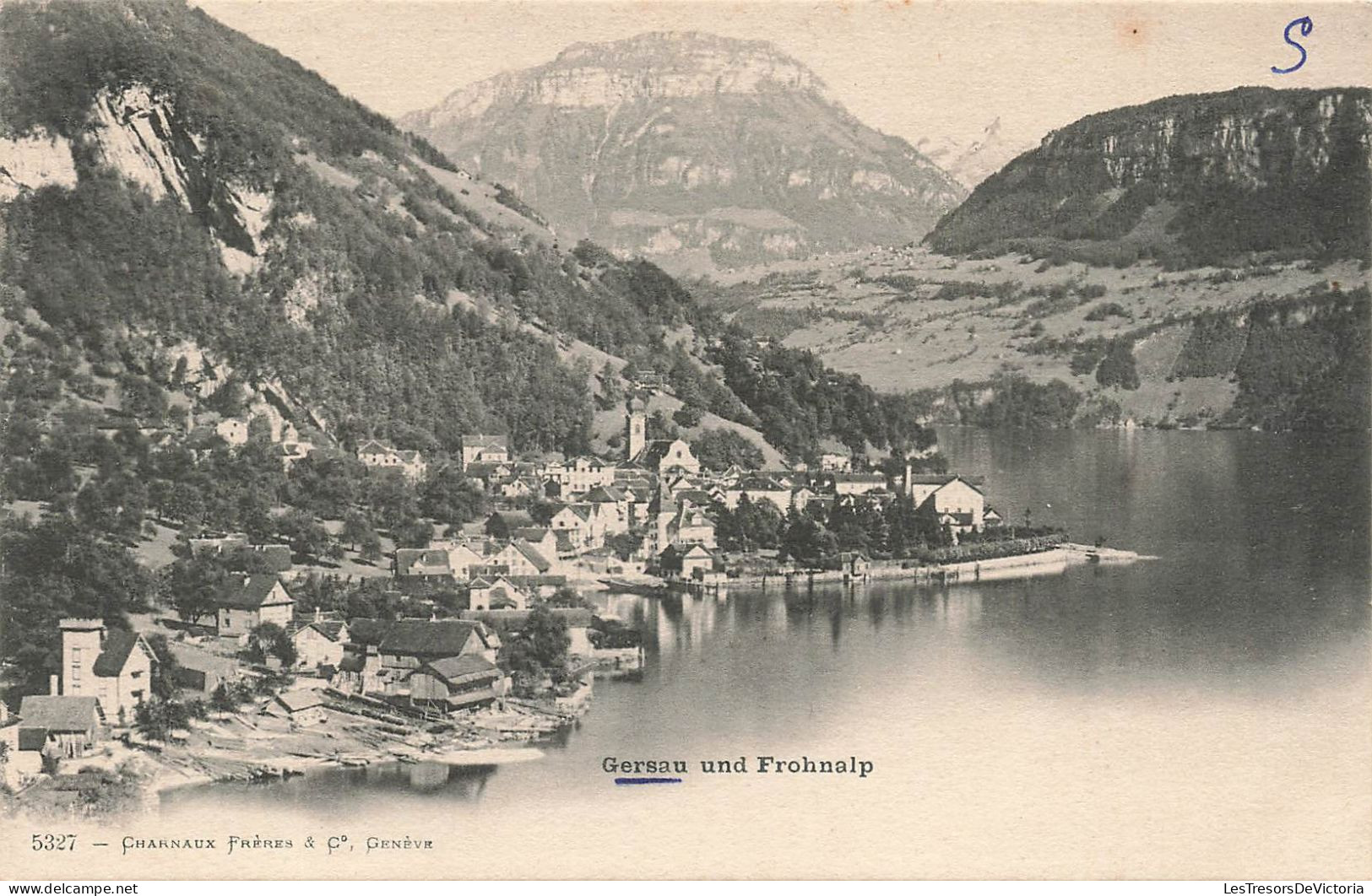 SUISSE - Gersau - Gersau Und Frohnalp - Carte Postale Ancienne - Gersau