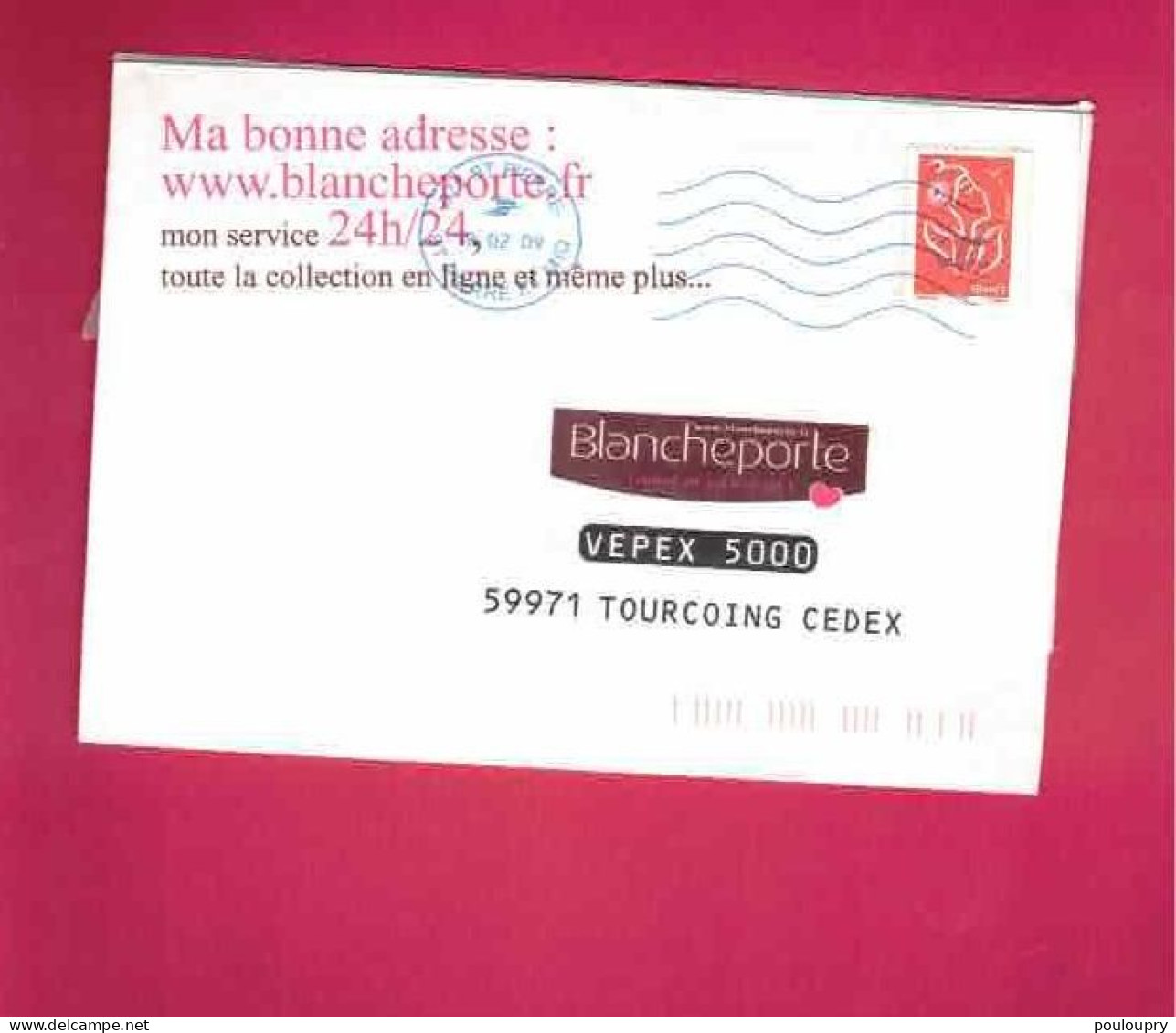 Lettre De 2009 Pour La France - YT N° 832 - Marianne De Lamouche - Briefe U. Dokumente