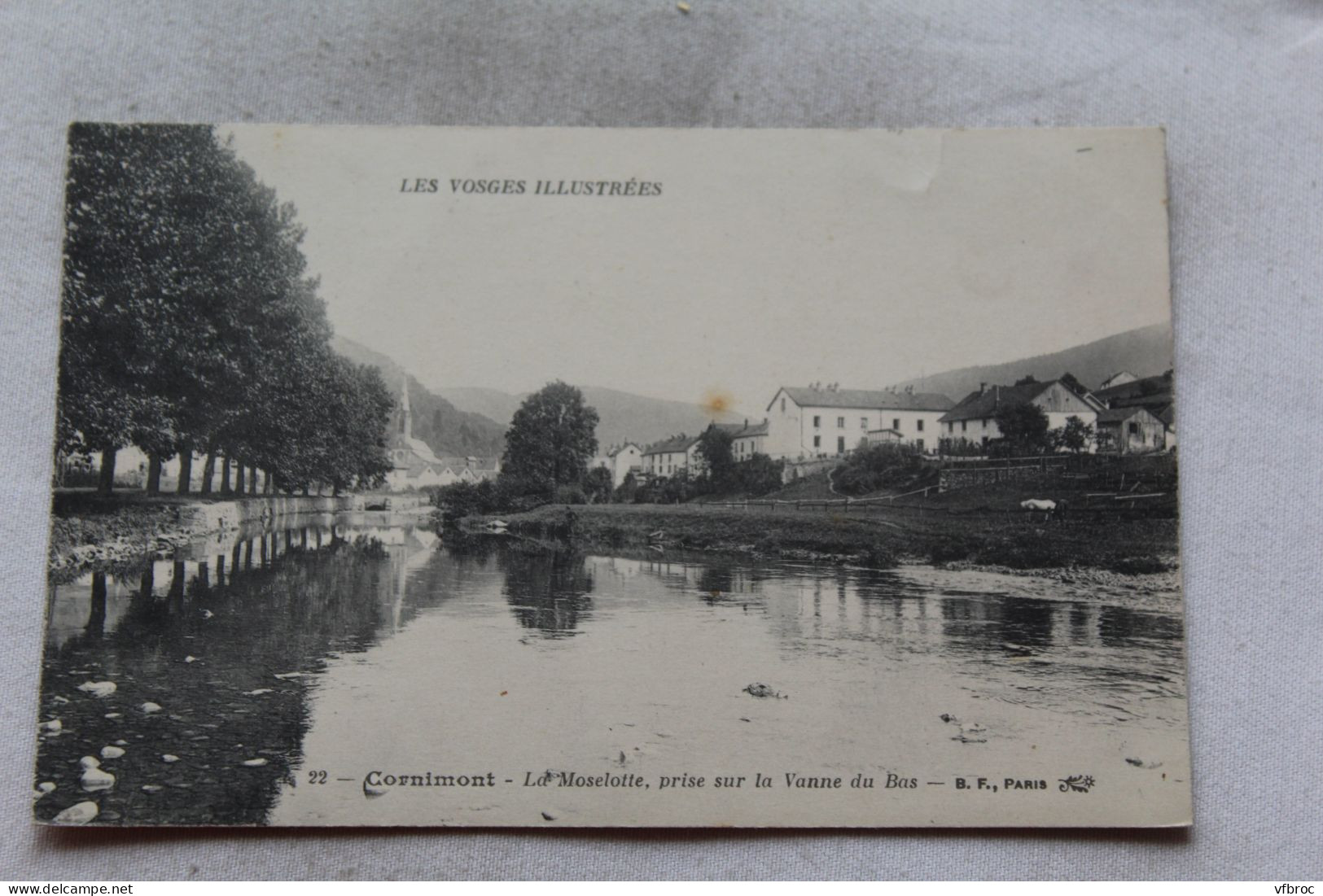 Cpa 121, Cornimont, La Maselotte Prise Sur La Vanne Du Bas, Vosges 88 - Cornimont