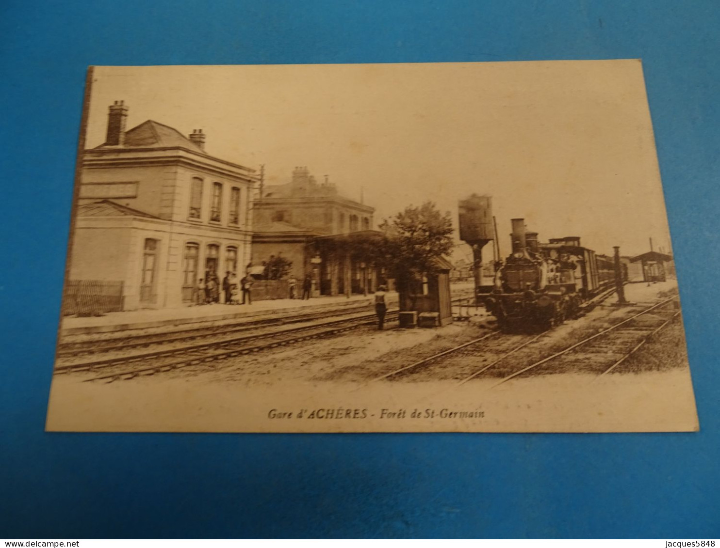 78) Achères - N° - Foret De St-germain (train) - Année:1912 - EDIT: - Acheres