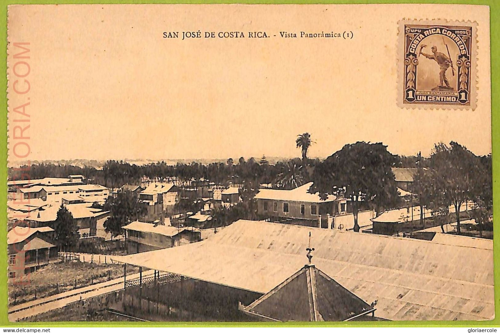 Aa6081 - COSTA RICA - Vintage Postcard  - San Jose - Costa Rica