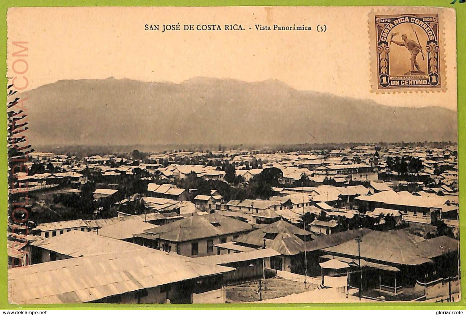 Aa6085 - COSTA RICA - Vintage Postcard  - San Jose - Costa Rica