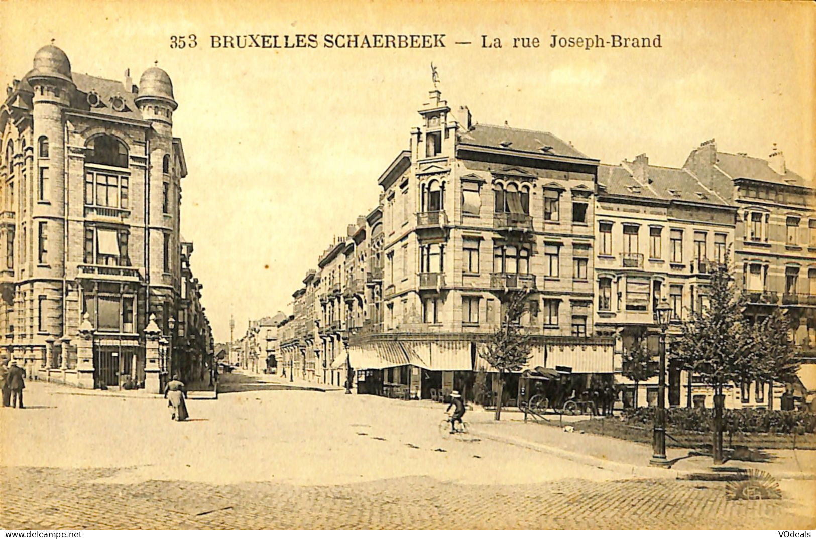 Belgique - Brussel - Bruxelles - Schaerbeek - La Rue Joseph-Brand - Schaerbeek - Schaarbeek