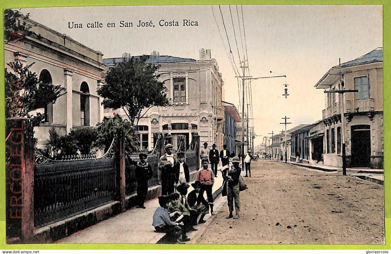 Aa6090 - COSTA RICA - Vintage Postcard  -   San Jose - Costa Rica